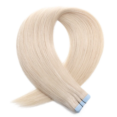 Slim Tape Hair Extensions Pearl Blonde